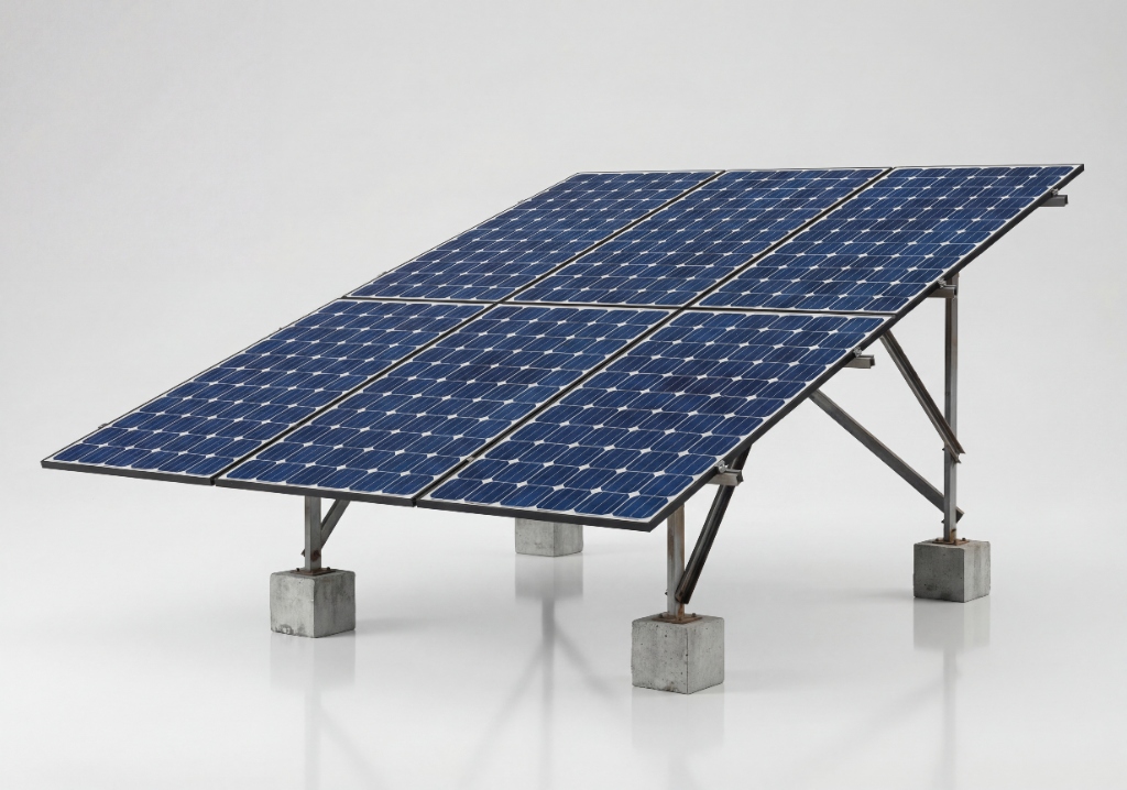 R-Solar Hurricane-Proof Mounting Structure - Aluminium T6-6063 zero-weld system withstands 200 km/h winds