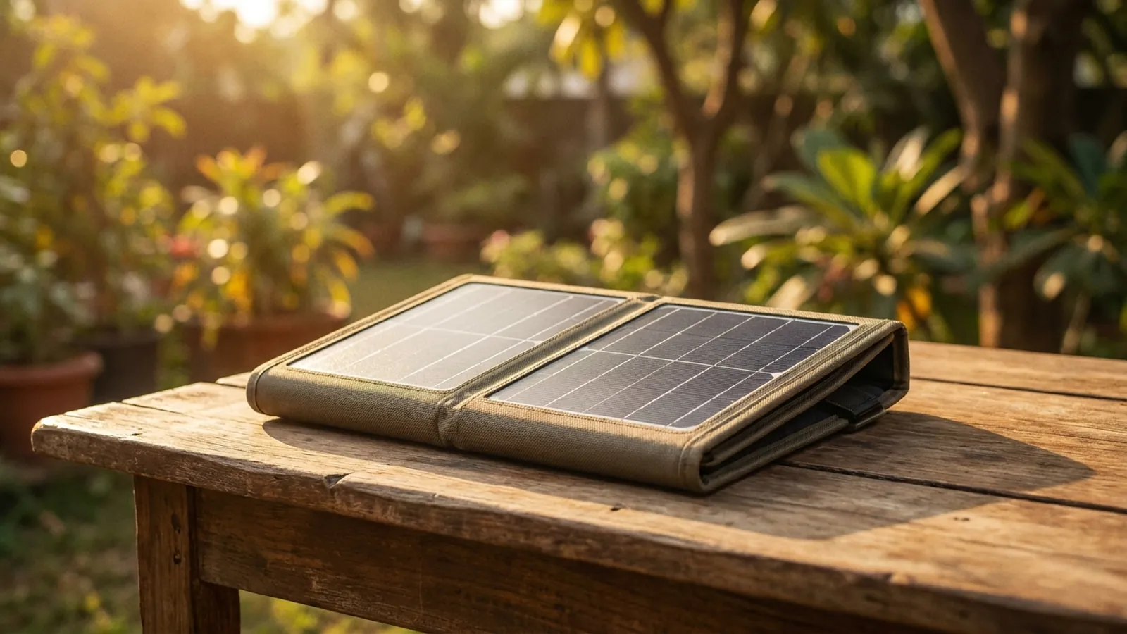 Compact mini solar panel